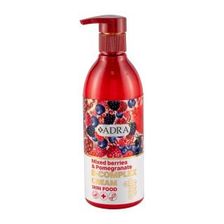 کرم مرطوب کننده ب کمپلکس حاوی عصاره بلو بری، تمشک و انار