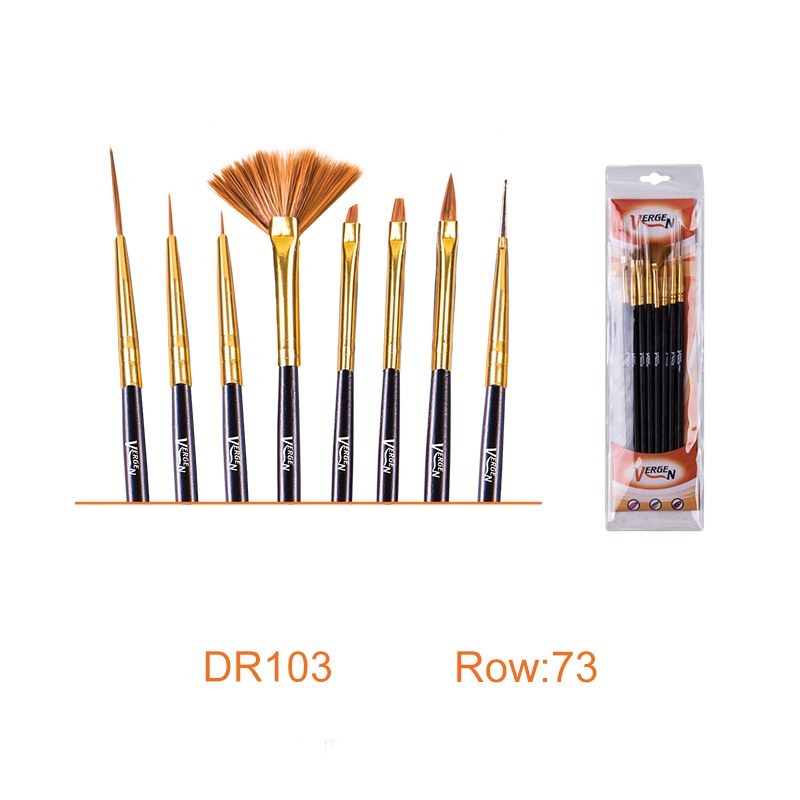 ست قلم کاشت ناخن DR103 برند vergen